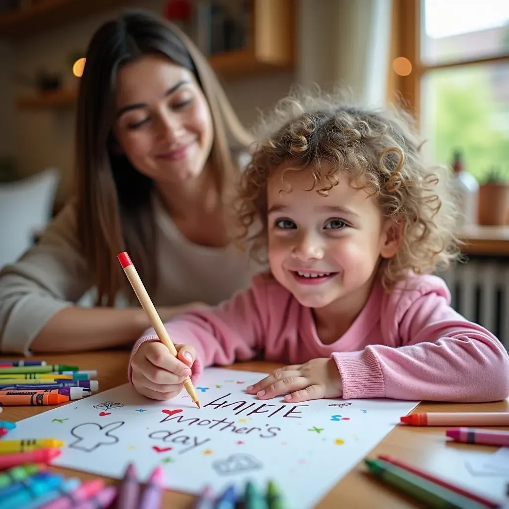 Printable Mother's Day Cards and Coloring Pages