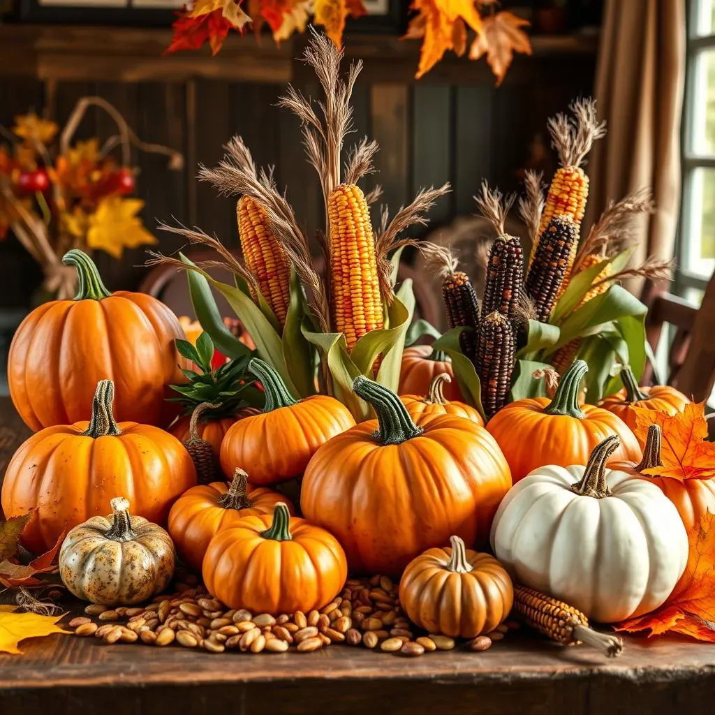 Pumpkin and Corn: Sensory Thanksgiving Fun