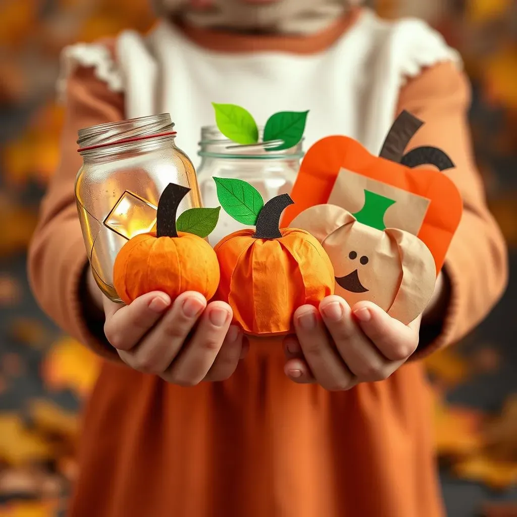 Pumpkin Crafts for Little Hands