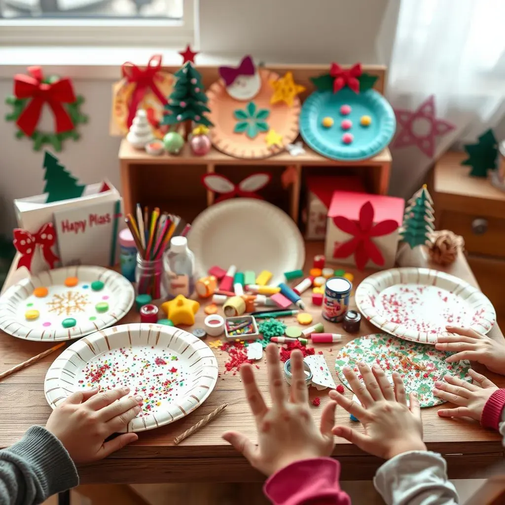 Quick & Easy Christmas Crafts: Paper Plate Wonders