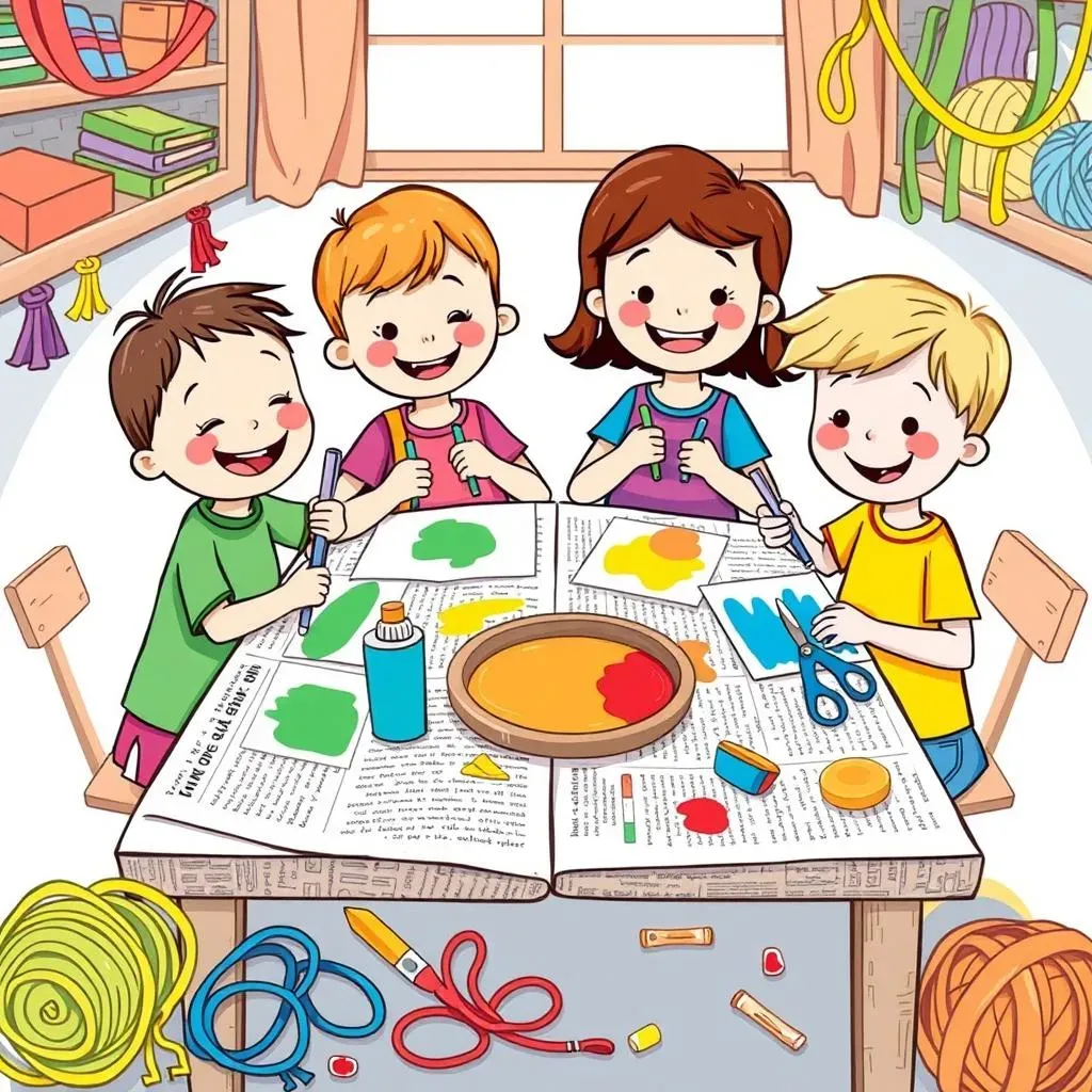 Safety First: Tips for Crafting with Little Ones