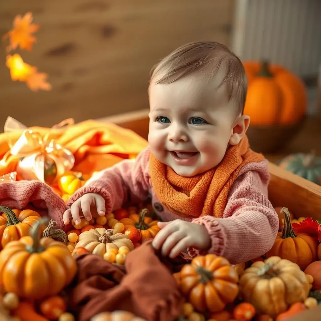 Sensory Play: Engaging Baby with Thanksgiving Textures