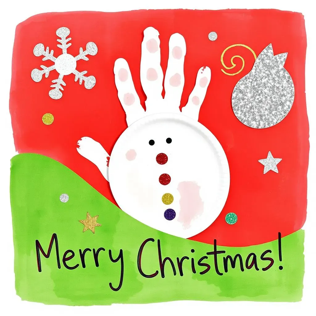 Simple and Cheap Christmas Card Crafts for Kids