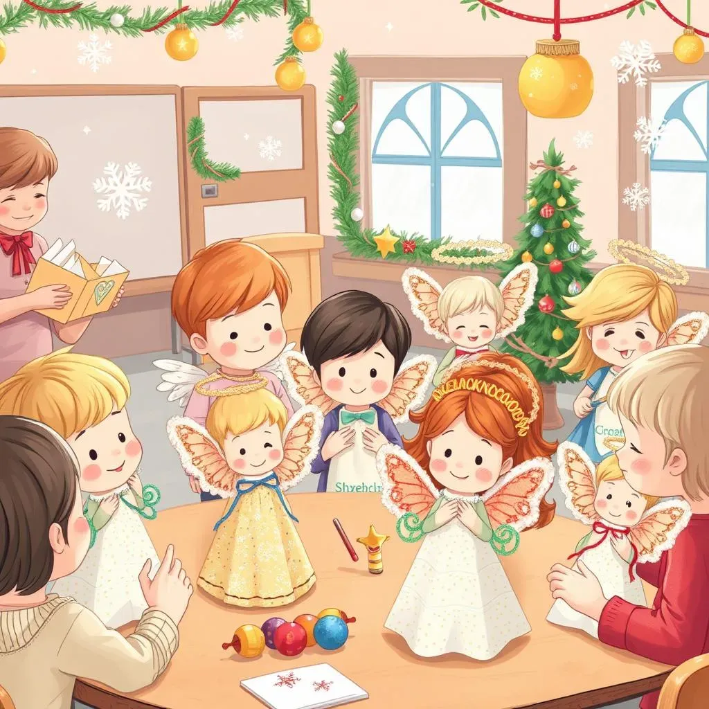 Simple Christmas Crafts for Children's Church:  Adorable Angel Creations