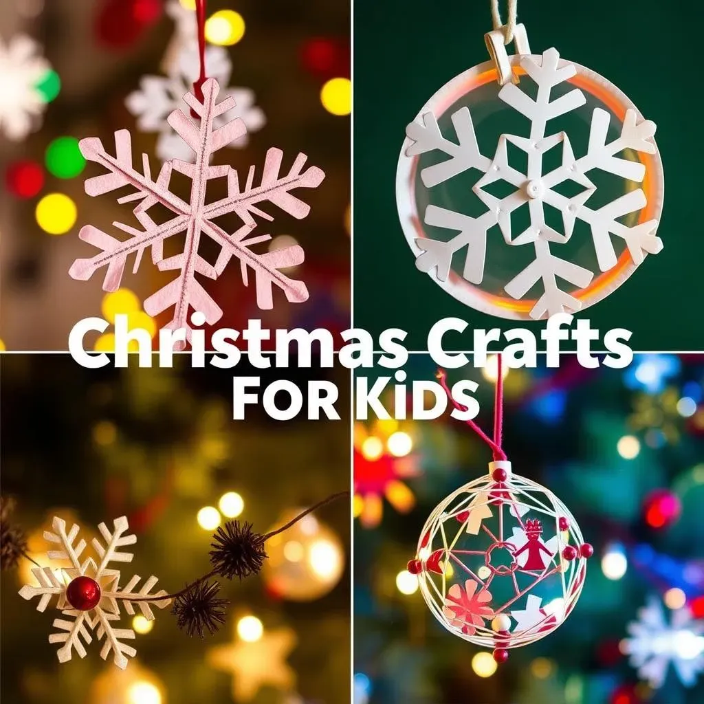 Simple Christmas Crafts for Kids Using Paper