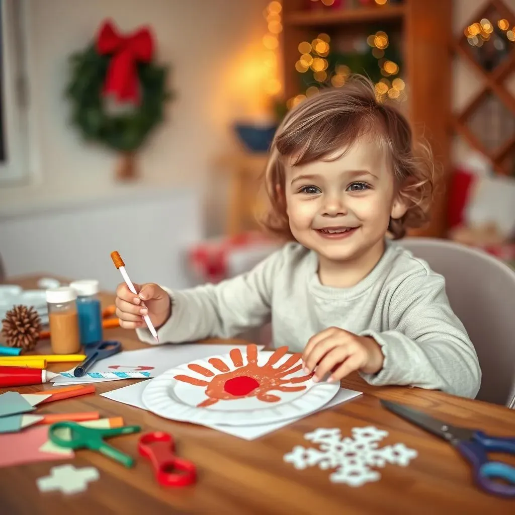 Simple Christmas Crafts for Preschoolers and Toddlers