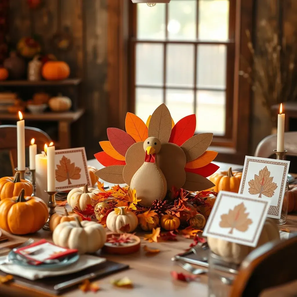 Simple DIY Thanksgiving Crafts with Free Printables