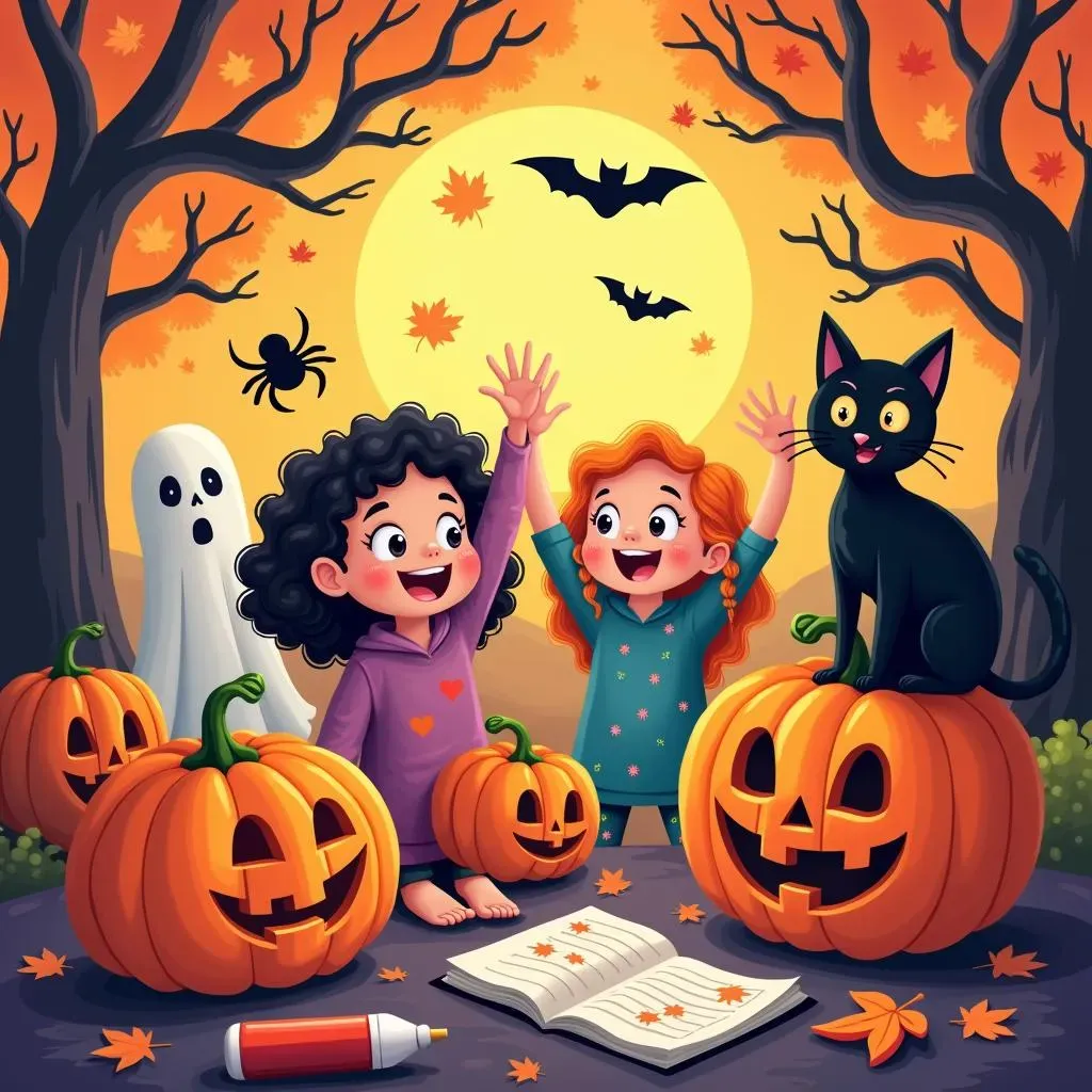 50+ Simple Halloween Crafts for Kids: Amazing Ideas