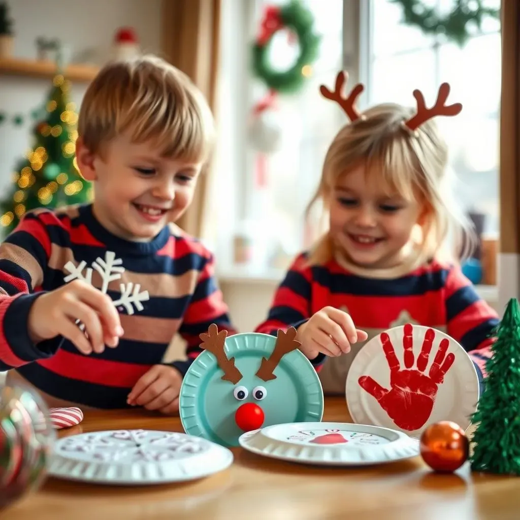 Simple & MessFree Christmas Crafts for Toddlers