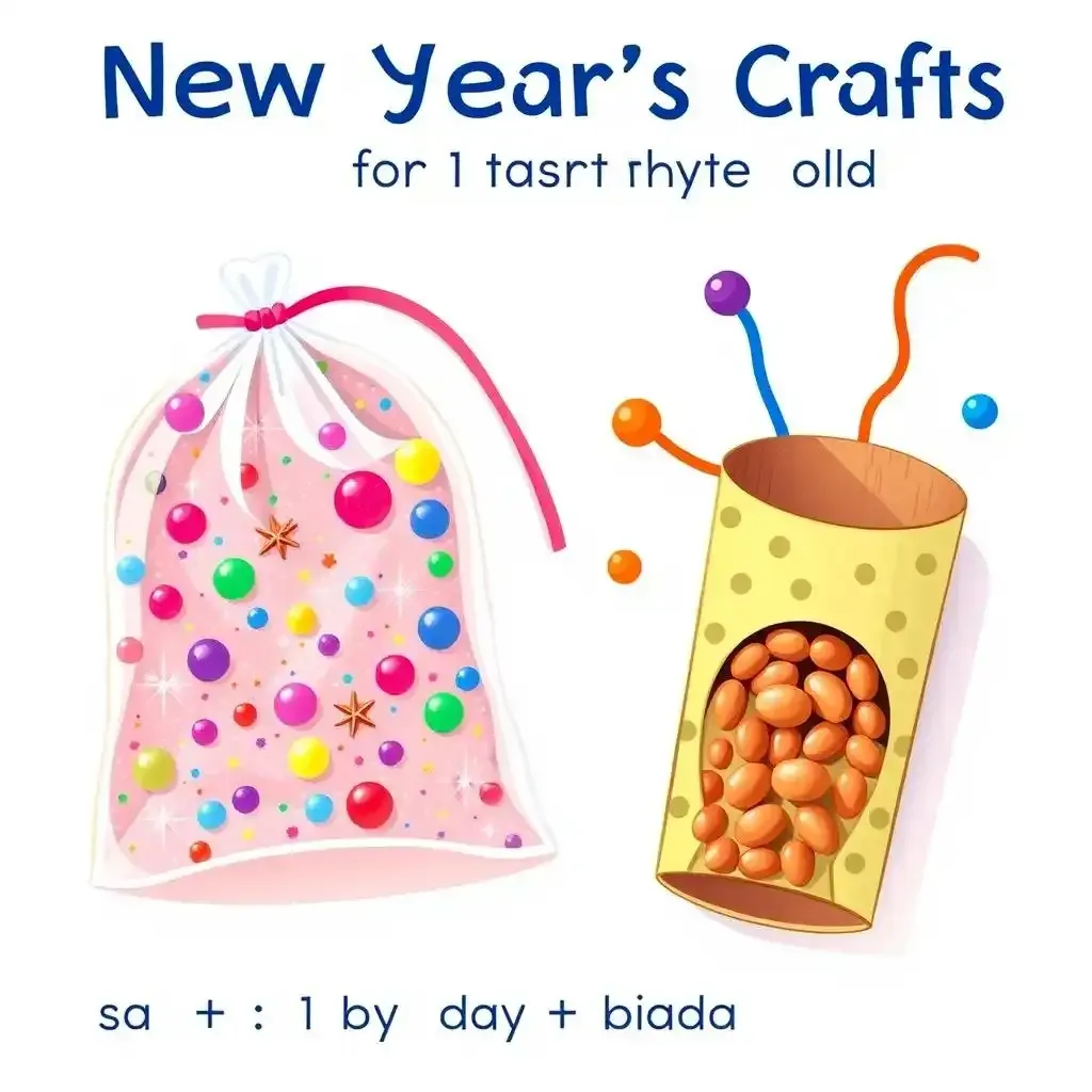 Simple New Years Crafts For 1yearolds Safe And Fun Activities