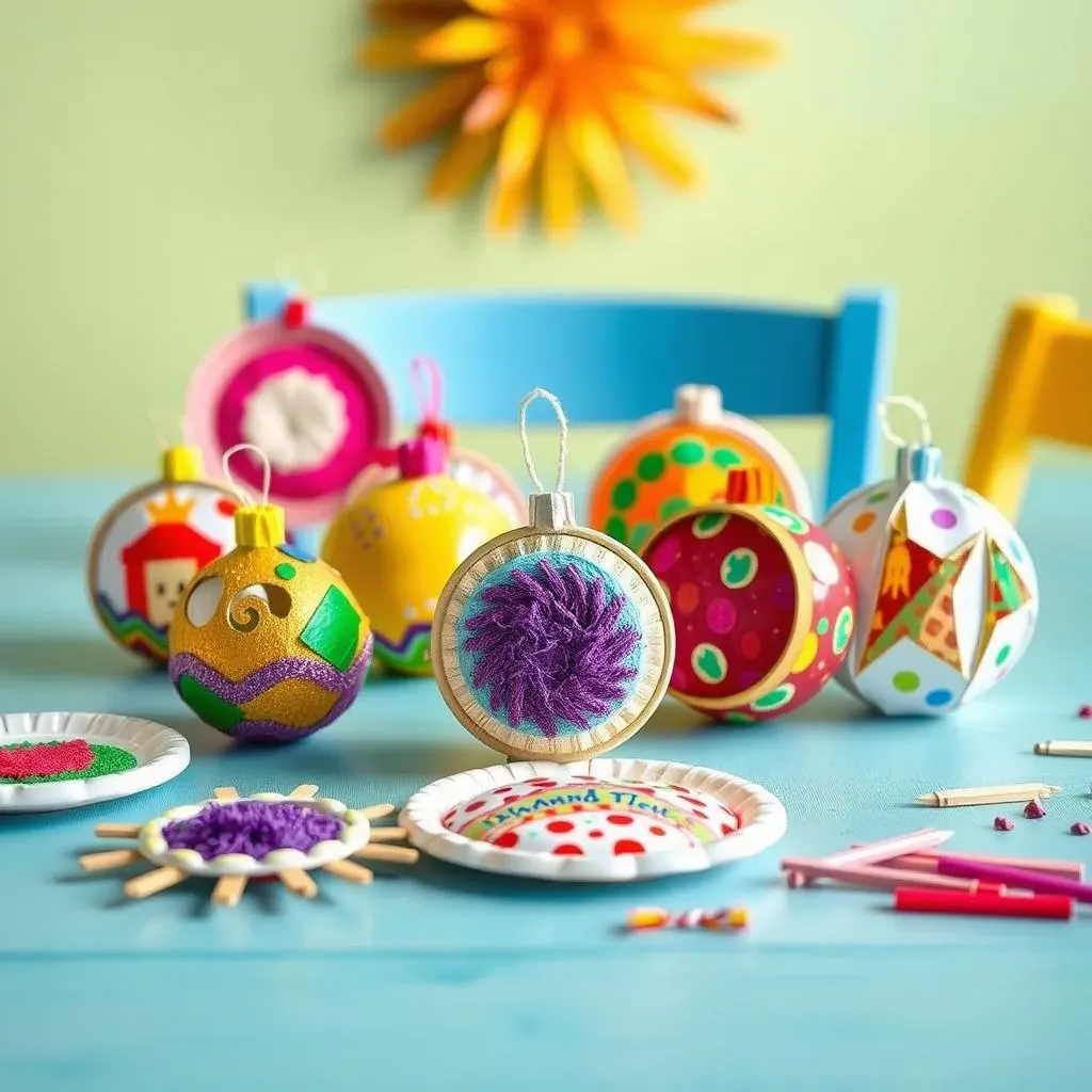 Simple Ornament Creations: From Paper to Popsicle Sticks