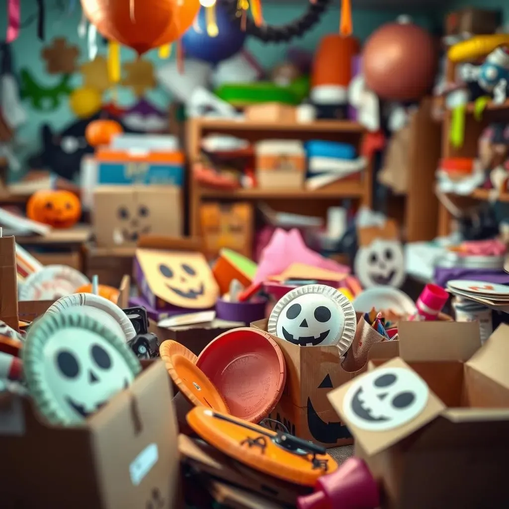 Simple Supplies, Big Fun: Getting Ready for Halloween Crafts