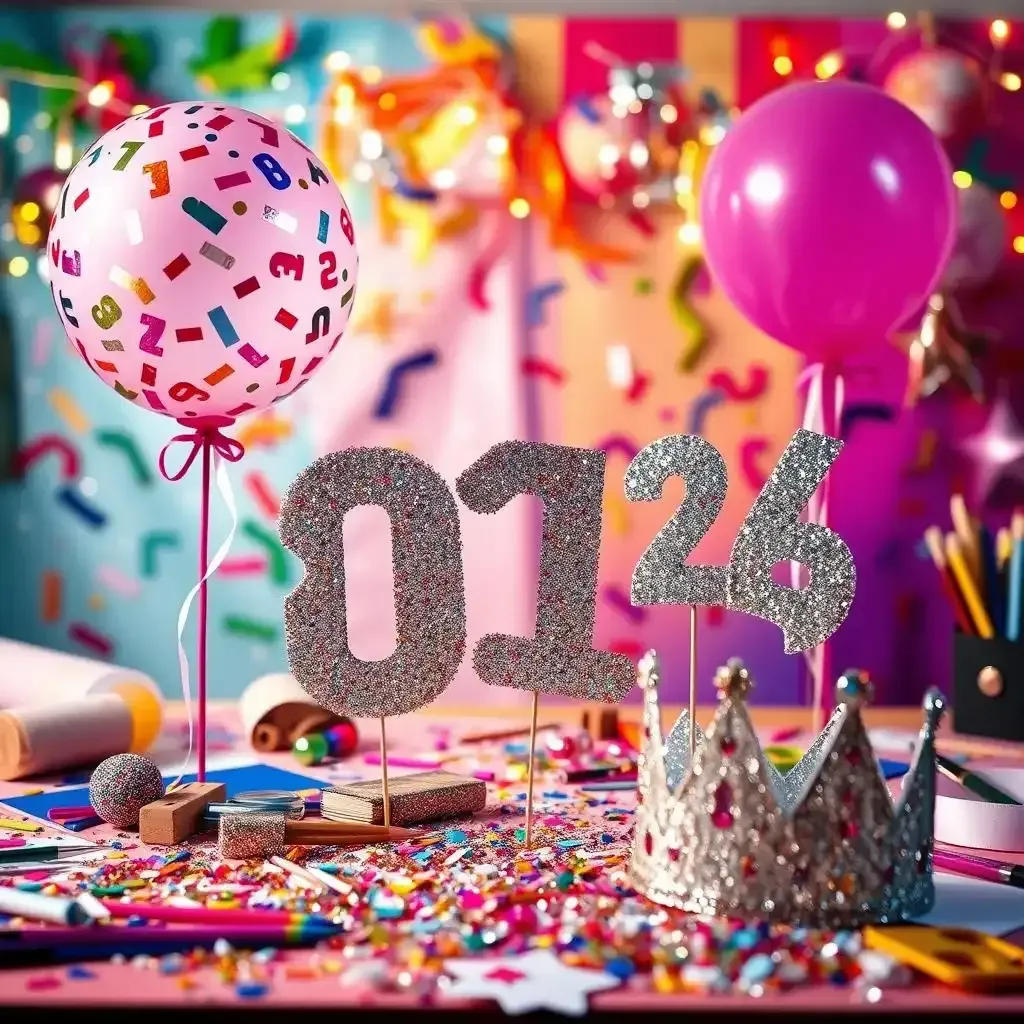 Sparkling New Years Arts And Crafts For Kids