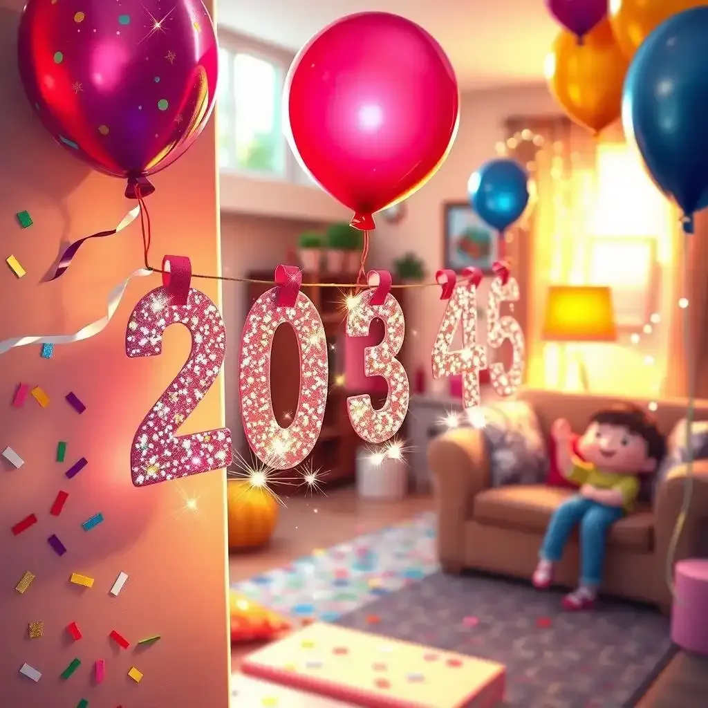 Sparkling Simple New Years Crafts For Kids