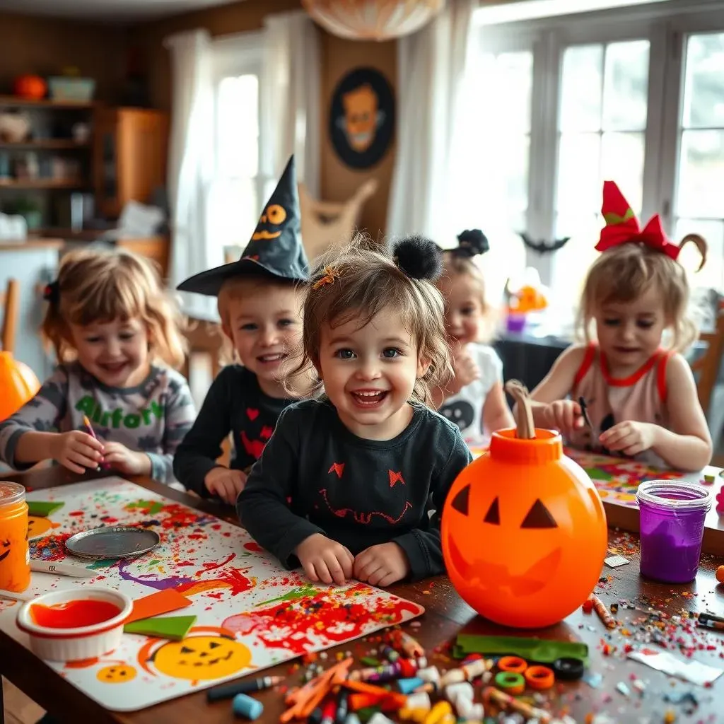 Spooky Fun: Halloween Crafts for 2YearOlds