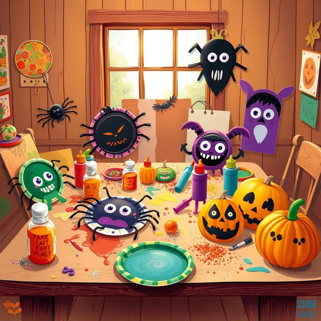Spooky & Fun Halloween Crafts for Little Hands