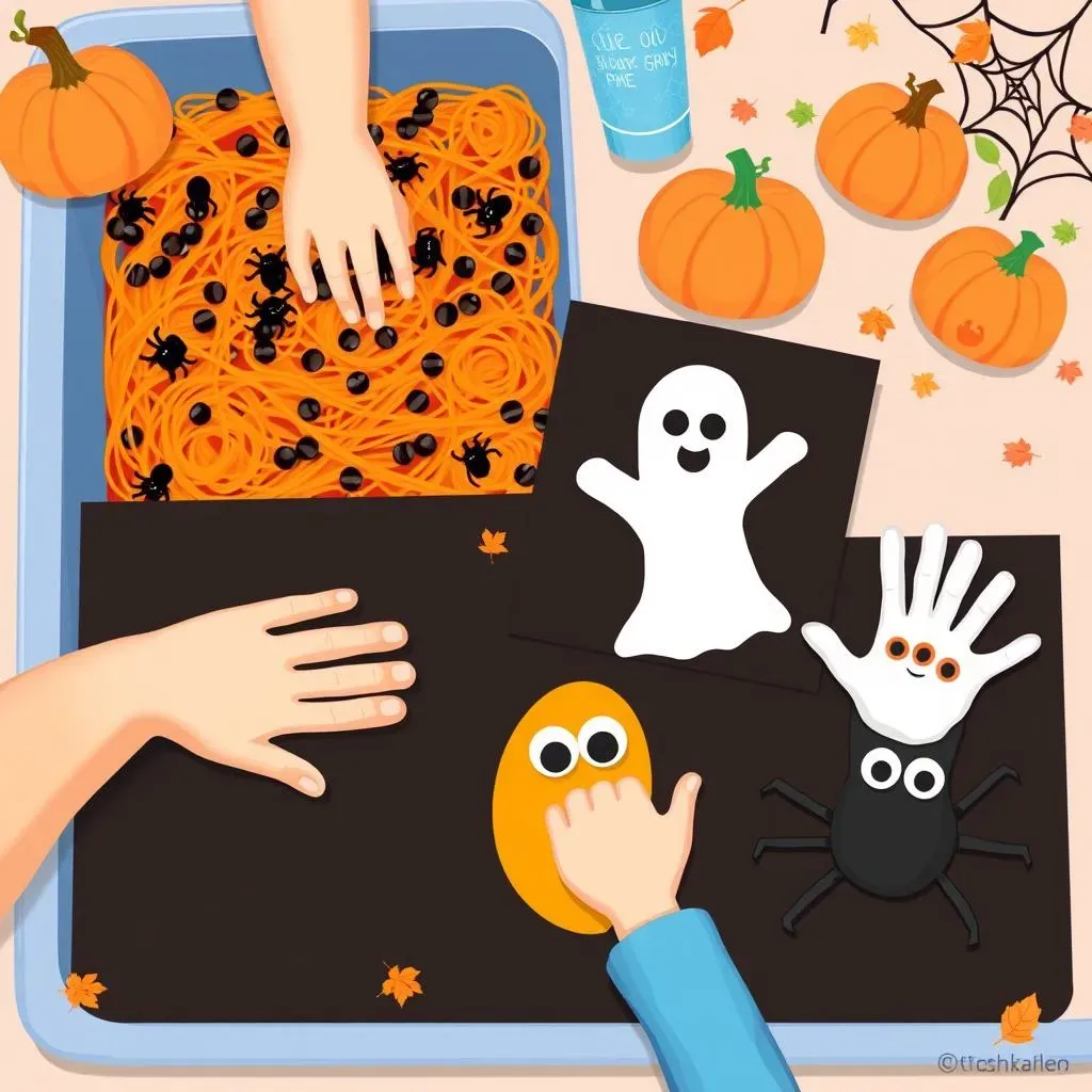 Spooky Fun: Halloween Crafts for Toddlers at Home