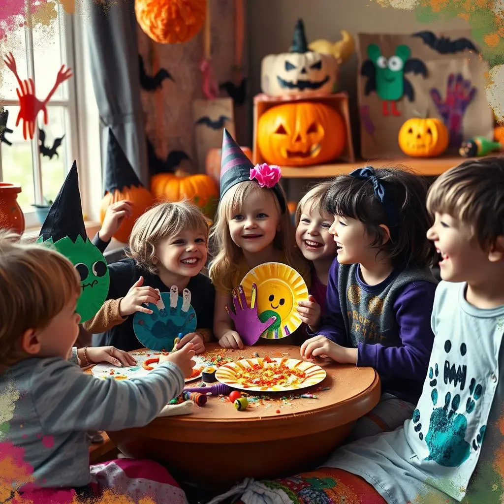 Spooky Fun with Printable Halloween Crafts for Kids