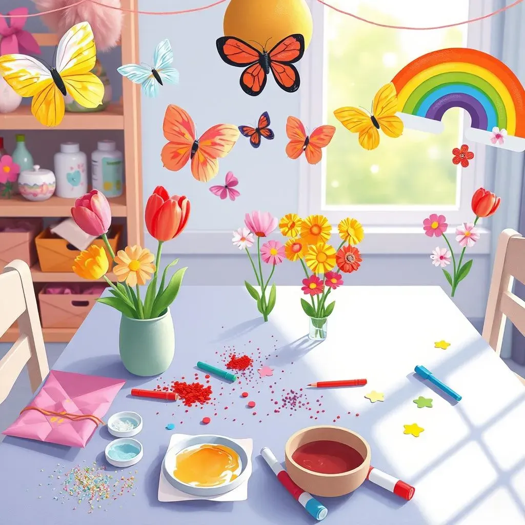 SpringThemed Arts and Crafts: A Mother's Day Celebration