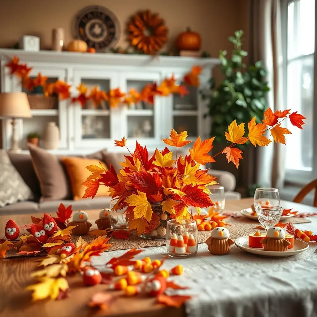 Thanksgiving Decorations and Treats Kids Can Make