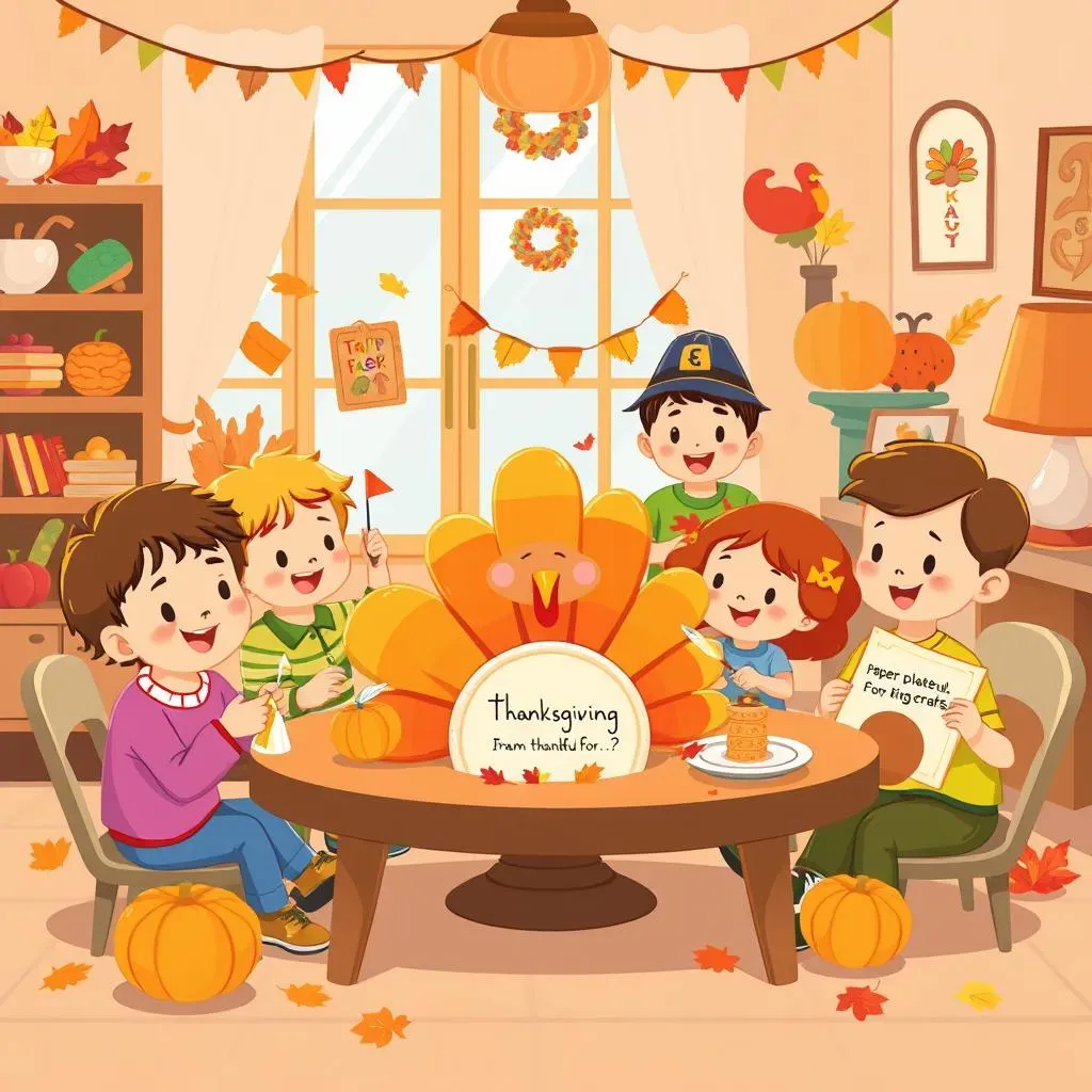 Thanksgiving Games and Activities with Simple Crafts