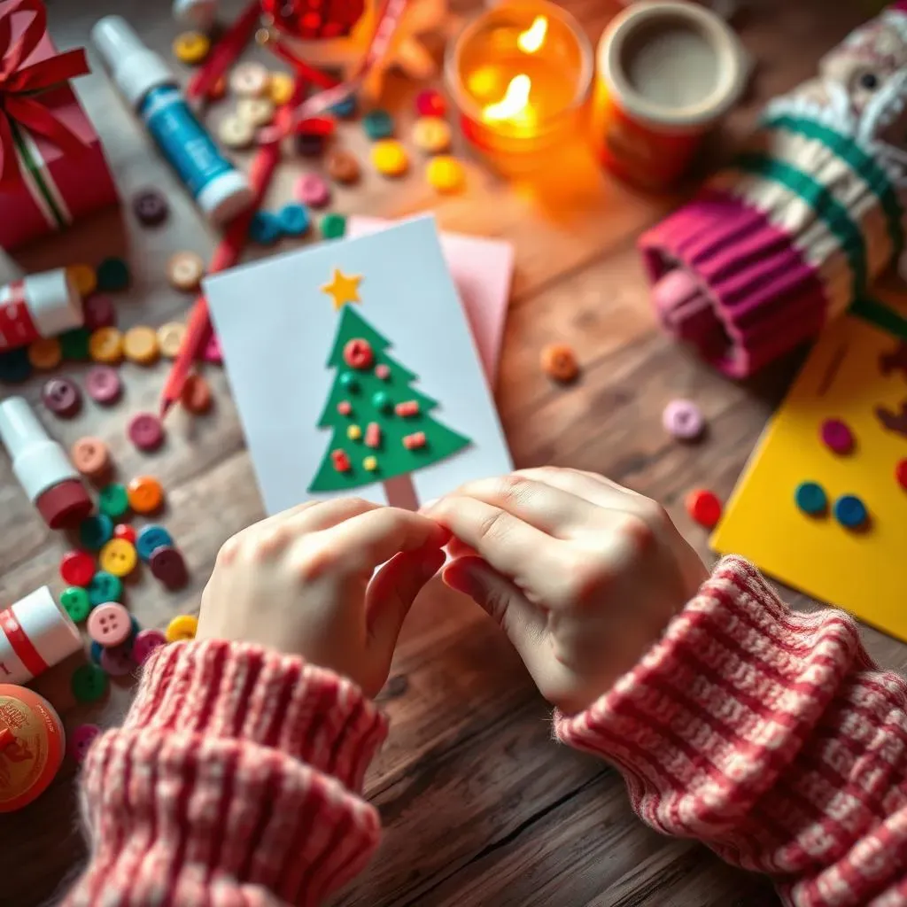 Unique Christmas Card Crafts for Kids:  DIY Decorations & More