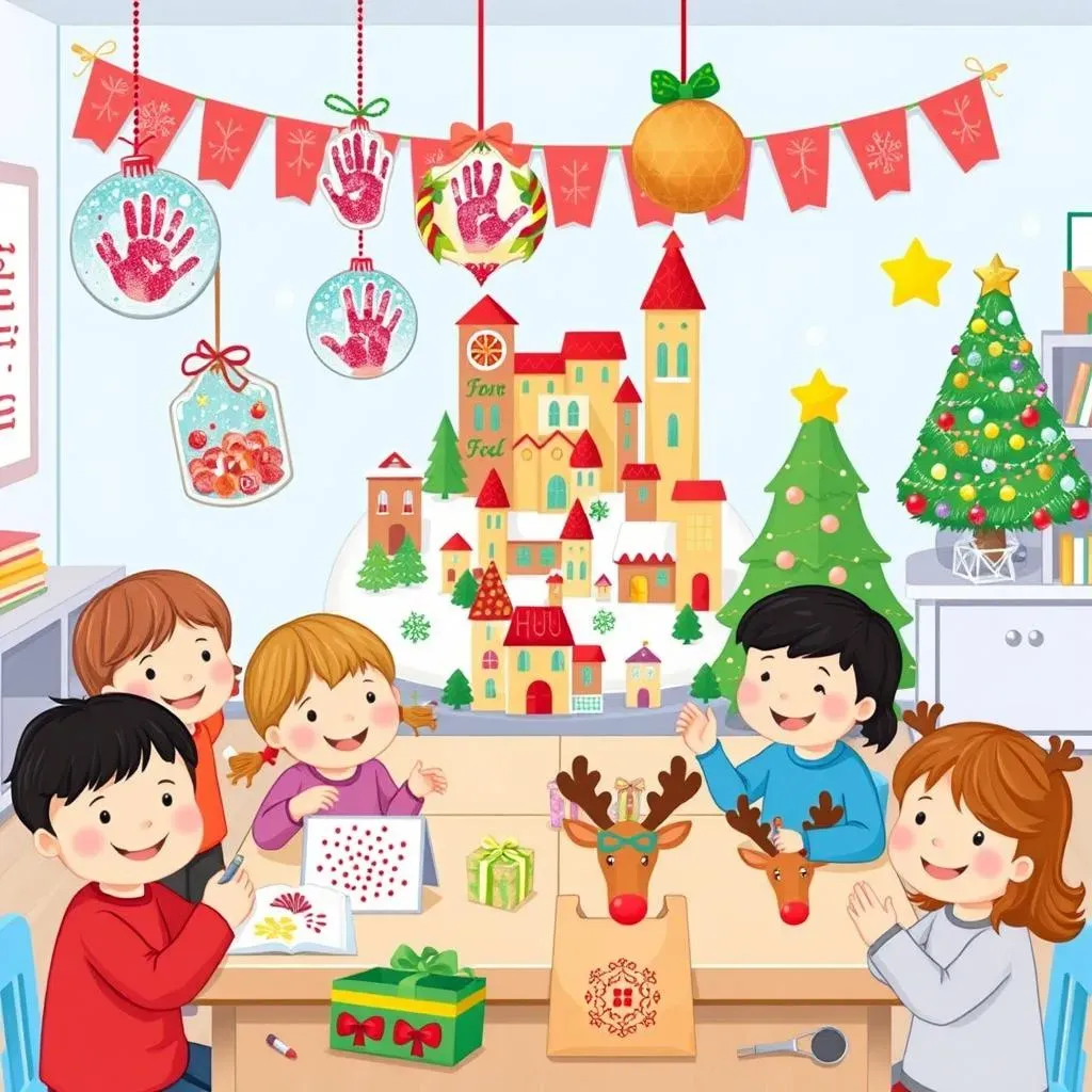 Unique Kindergarten Christmas Crafts to Make and Share