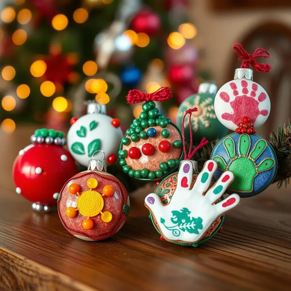 Unique & Memorable Christmas Ornament Crafts for Young Hands