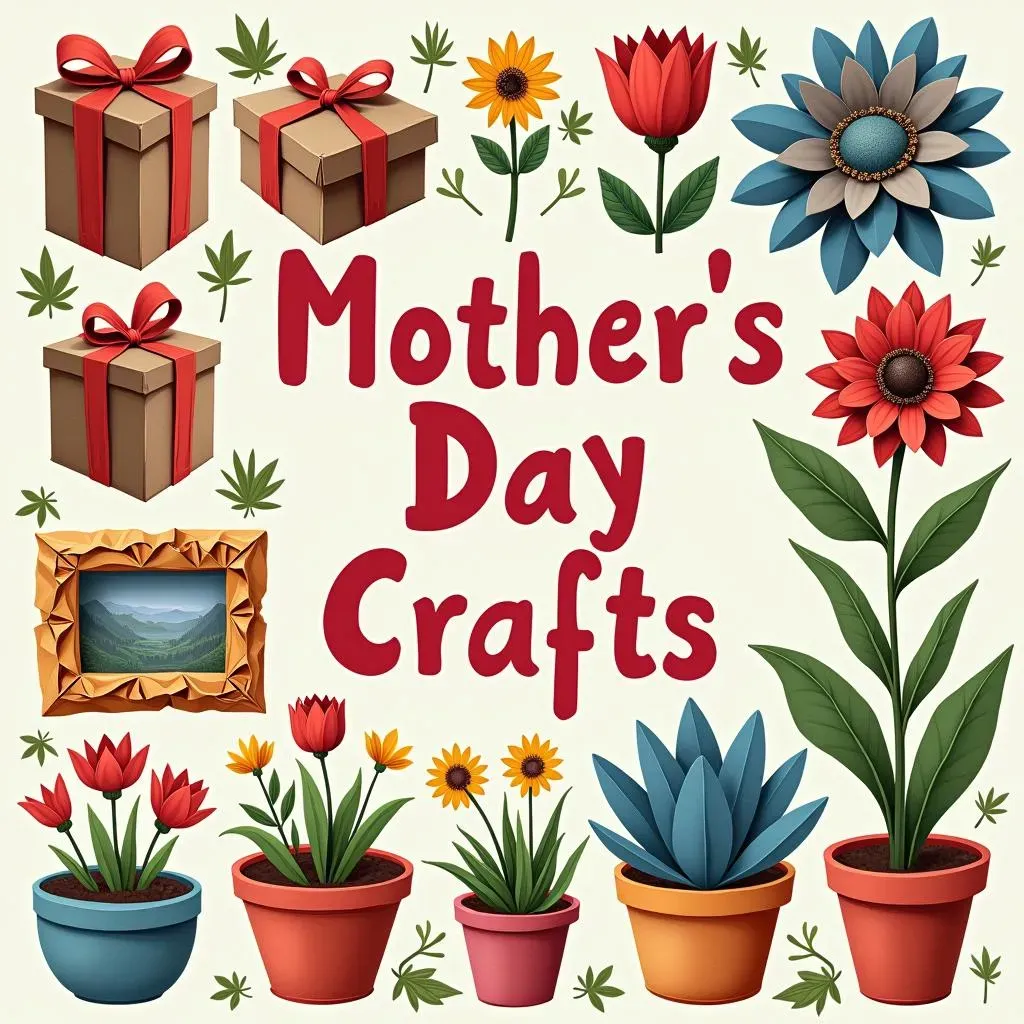 Upcycled Materials for Unique Mother's Day Crafts